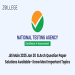 JEE Main 2025 January 30 BArch Question Paper PDF with Answer Key